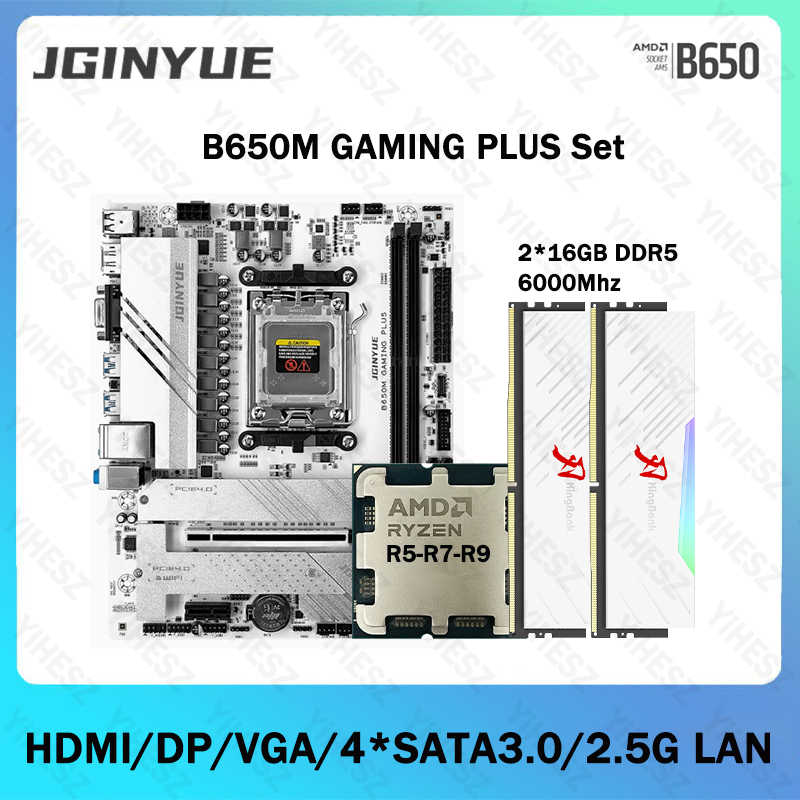 Ddr5 16Gb 6000Mhz - B650 diy kit placa-mãe do computador