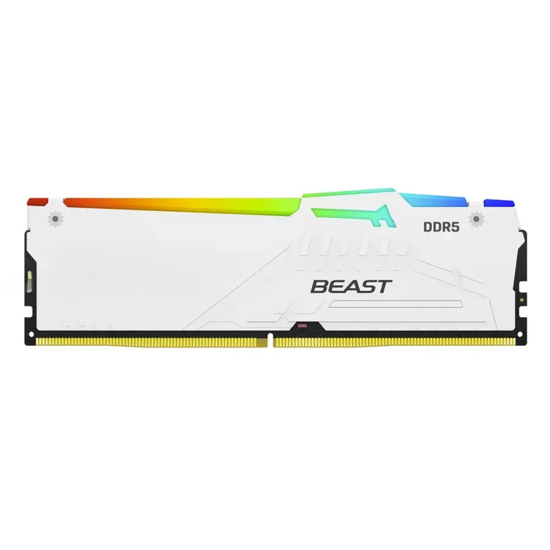 Ddr5 6000Mhz - Memória Desktop Kingston FURY White RGB