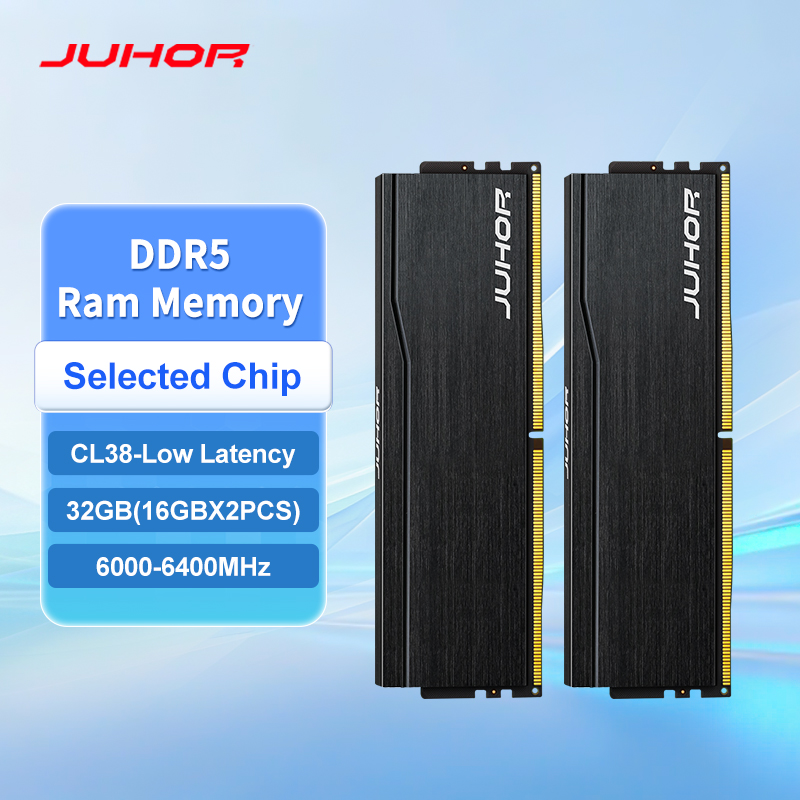 Ddr5 16Gb 6000Mhz - Memória JUHOR DDR5 32GB (16GBX2) 6000MHz