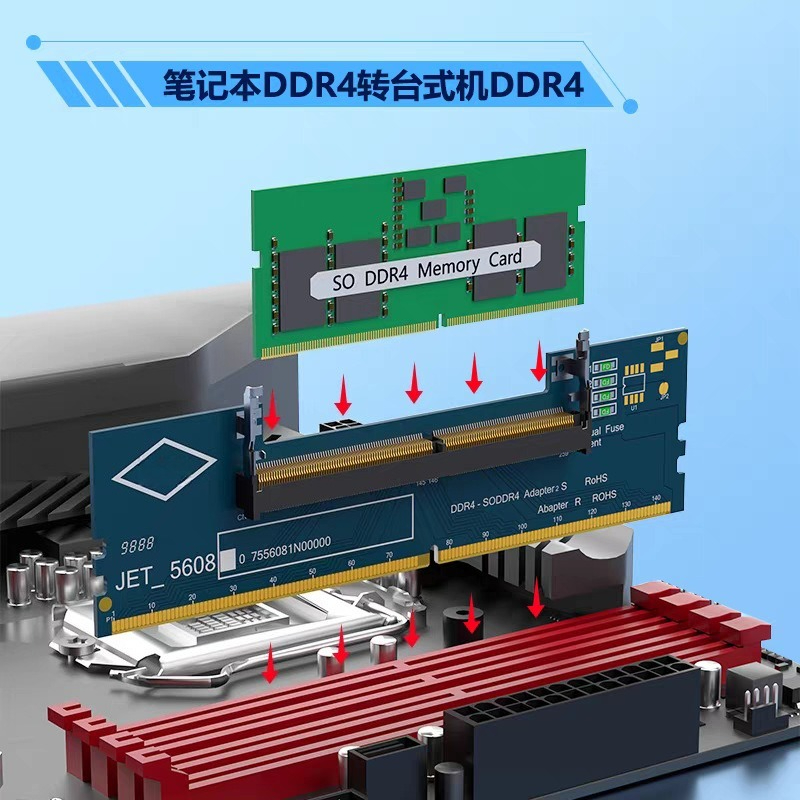 Adaptador de Placa DDR3 DDR4 D - Ddr5 Ram avaliação e preço