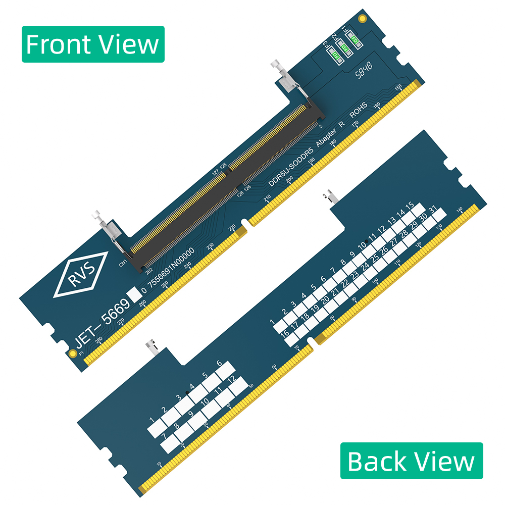 2 Peças Adaptador de Memória p - Ddr5 Sodimm avaliação e preço