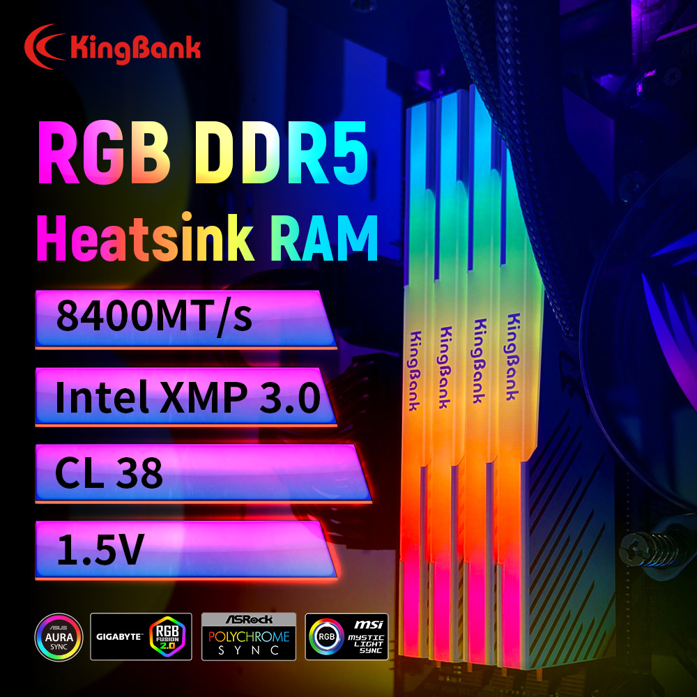 Memória RAM KINGBANK KRRW DDR5 - Ddr5 4800Mhz avaliação e preço