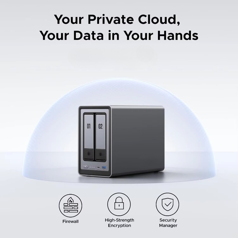 DXP2800 NAS de Mesa com 2 Baia - Ddr5 8Gb avaliação e preço